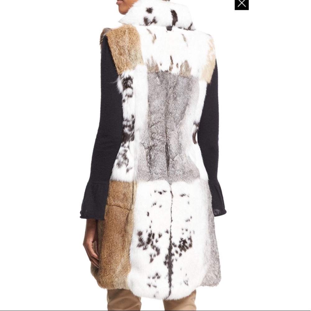 🆕Co™ Rabbit fur vest - Picture 9 of 12
